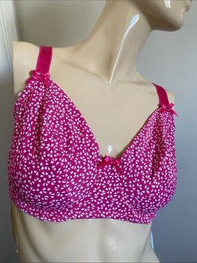 34H change Women’s Fuchsia Printed Underwire Bra